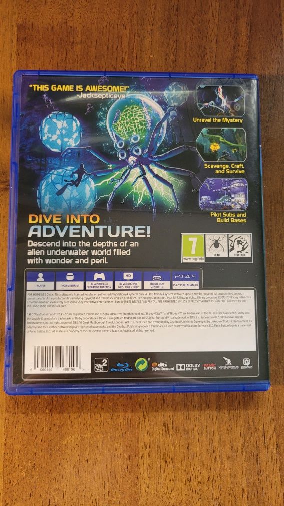 Subnautica PlayStation 4