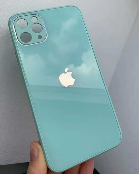 Etui Case iPhone 11 11 Pro Max 12 12 Pro 12 Pro Max, imitacja szkła!