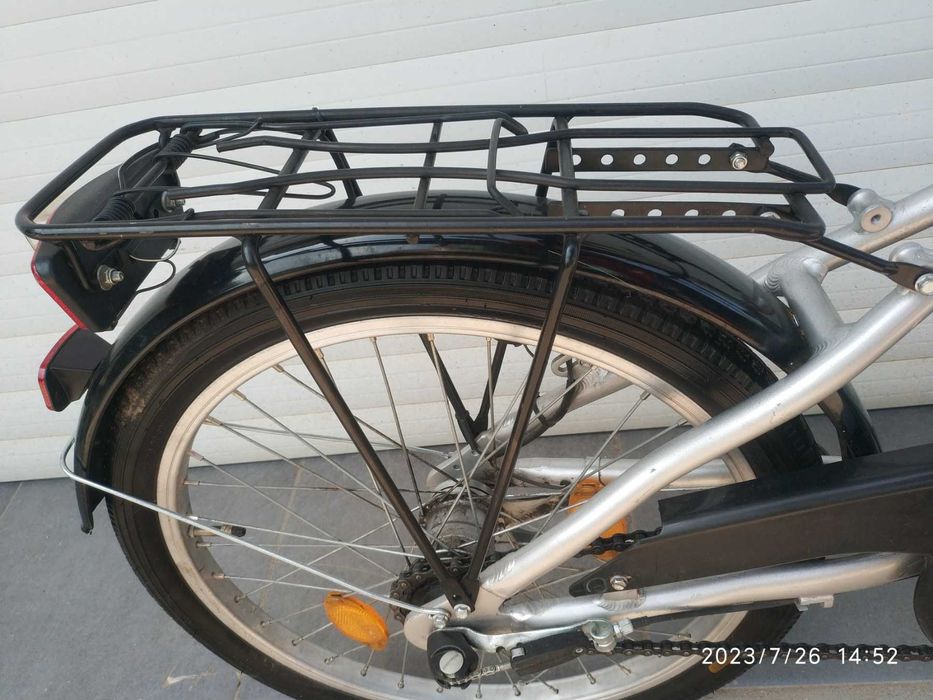 Складной алюминиевый велосипед  планетарка SRAM 3 скорости Германия