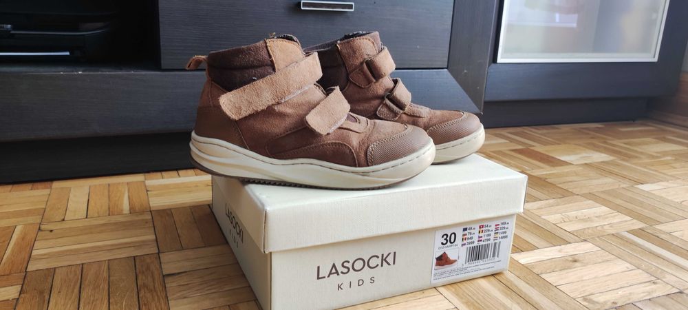 Zimowe Trzewiki botki chłopięce