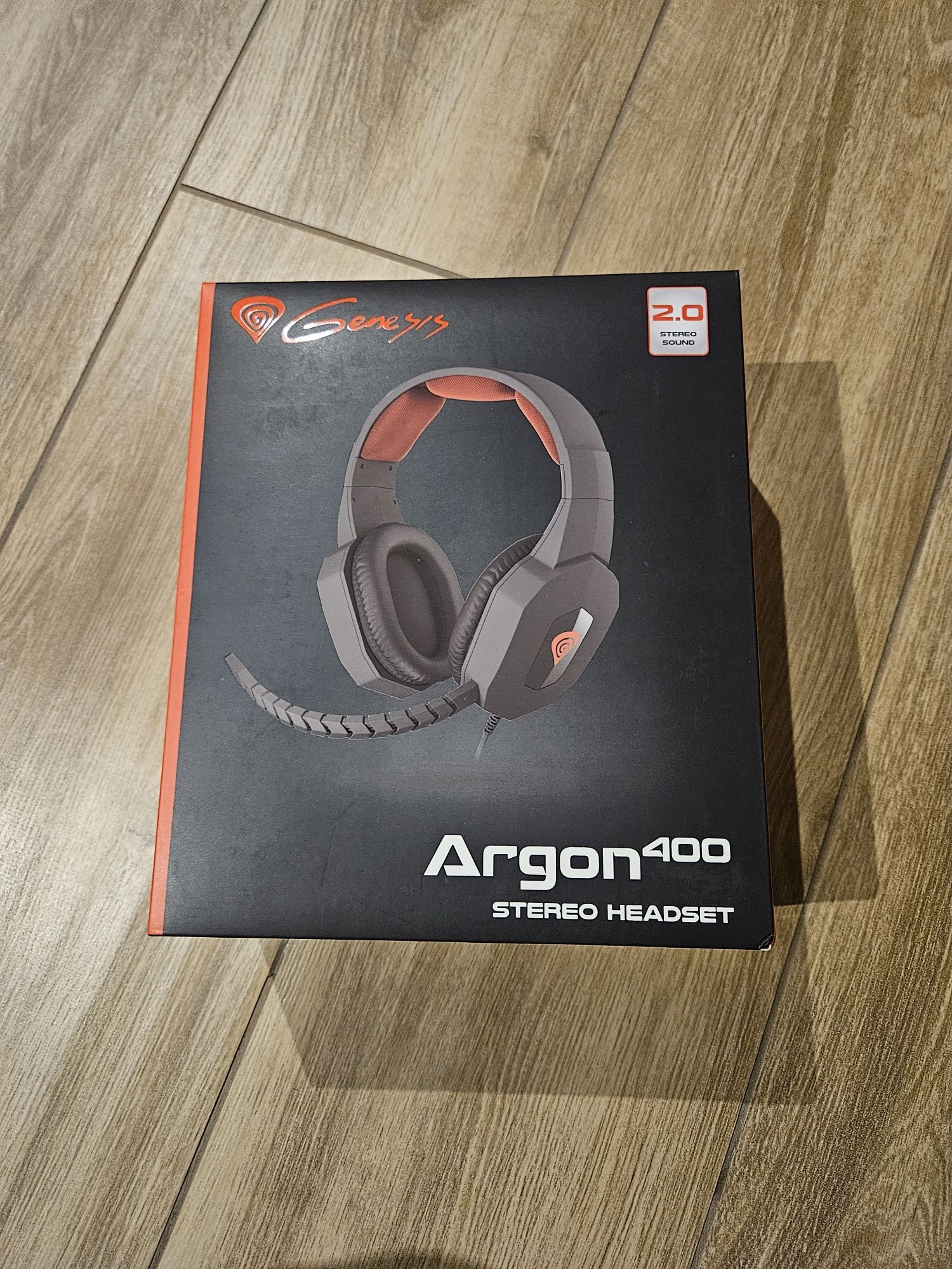 Słuchawki Genesis Argon 400 Czarne (NSG-0687)