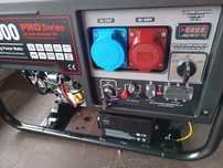 Ostatnia sztuka od reki. Agregat 8500W 8,5kW 1 faz / 3 fazowy do pompy