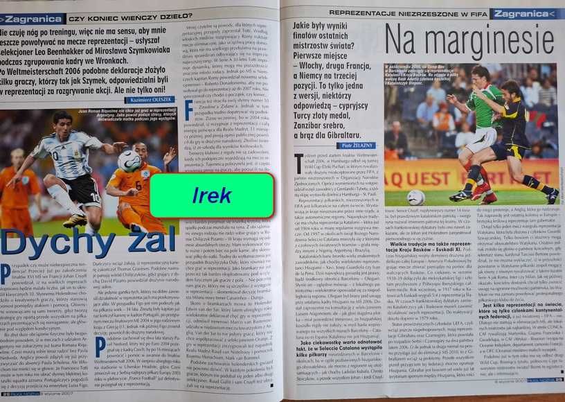 Tygodnik "Piłka Nożna" - rocznik 2007