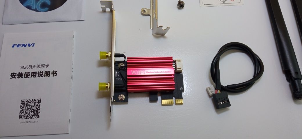 Новий адаптер Fenvi Wi-Fi PCI-E 1200 Мб/с 2.4/5 Ghz + Bluetooth 4.0