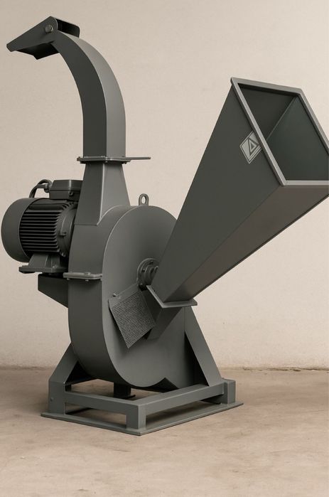 Rębak tarczowy elektryczny 15 18 22kw solidny ciezki blacha 10mm