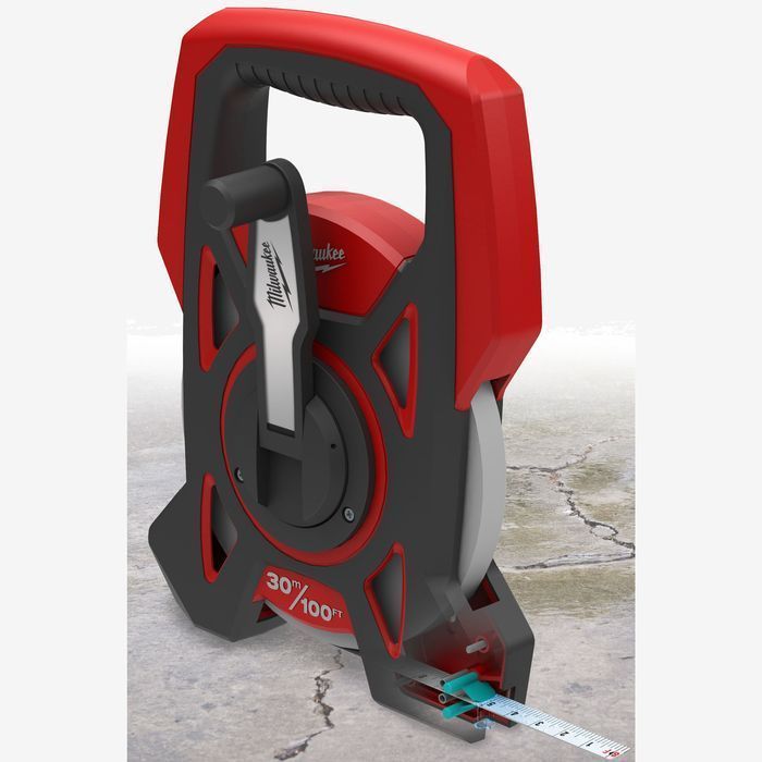 Рулетка відкрита Milwaukee LTO, 30м