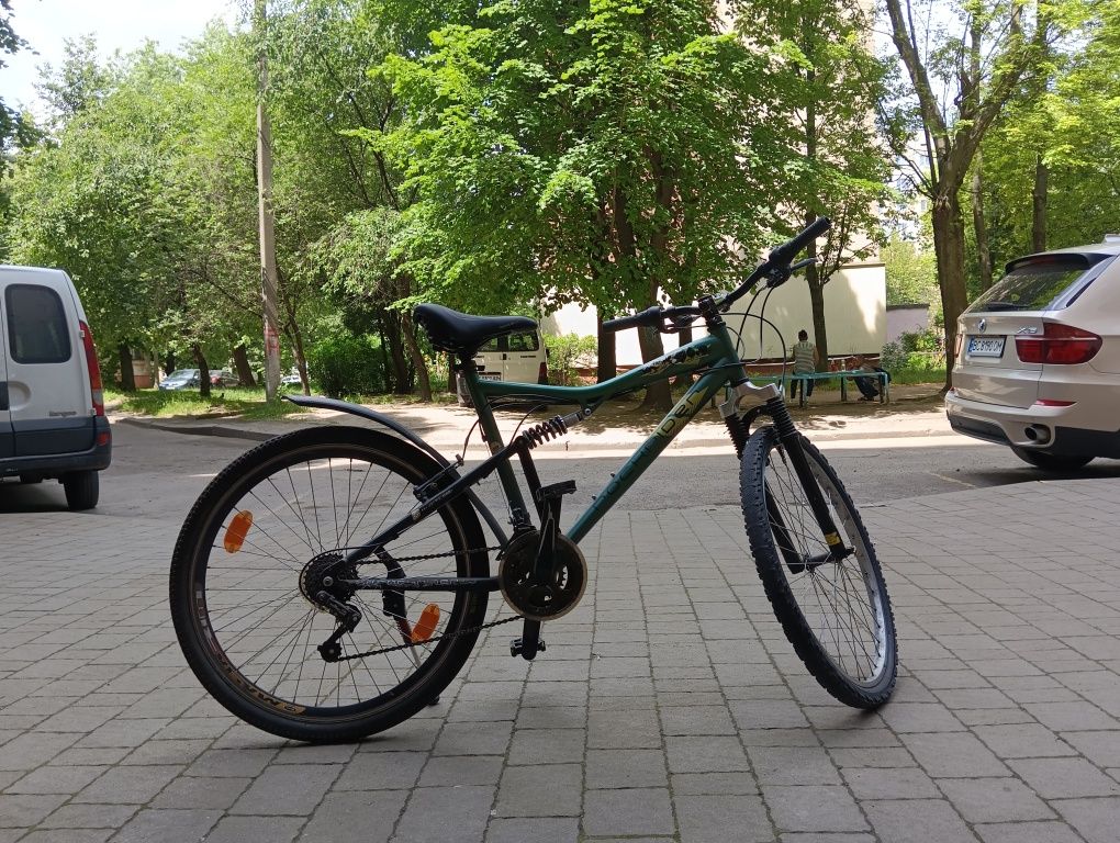 Велосипед rockrider 1002 mountain full suspension