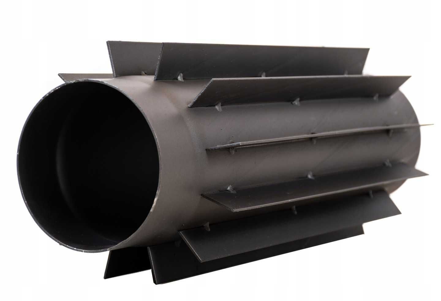 Radiator stalowy do pieca rura żebrowana żaroodporny 120, 130, 150 180