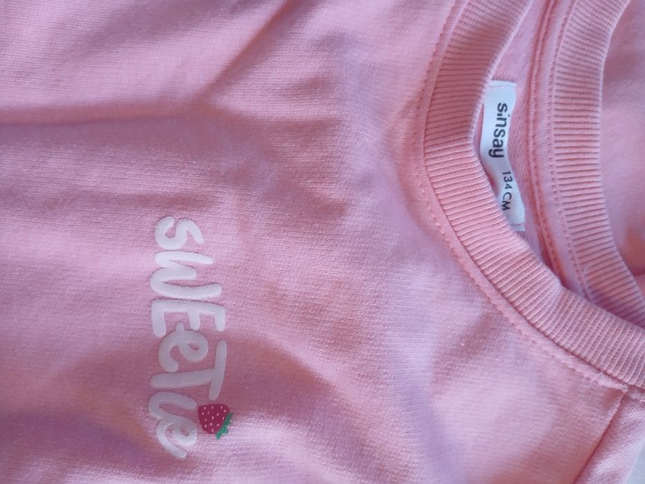 Dres sinsay 134 różowy
