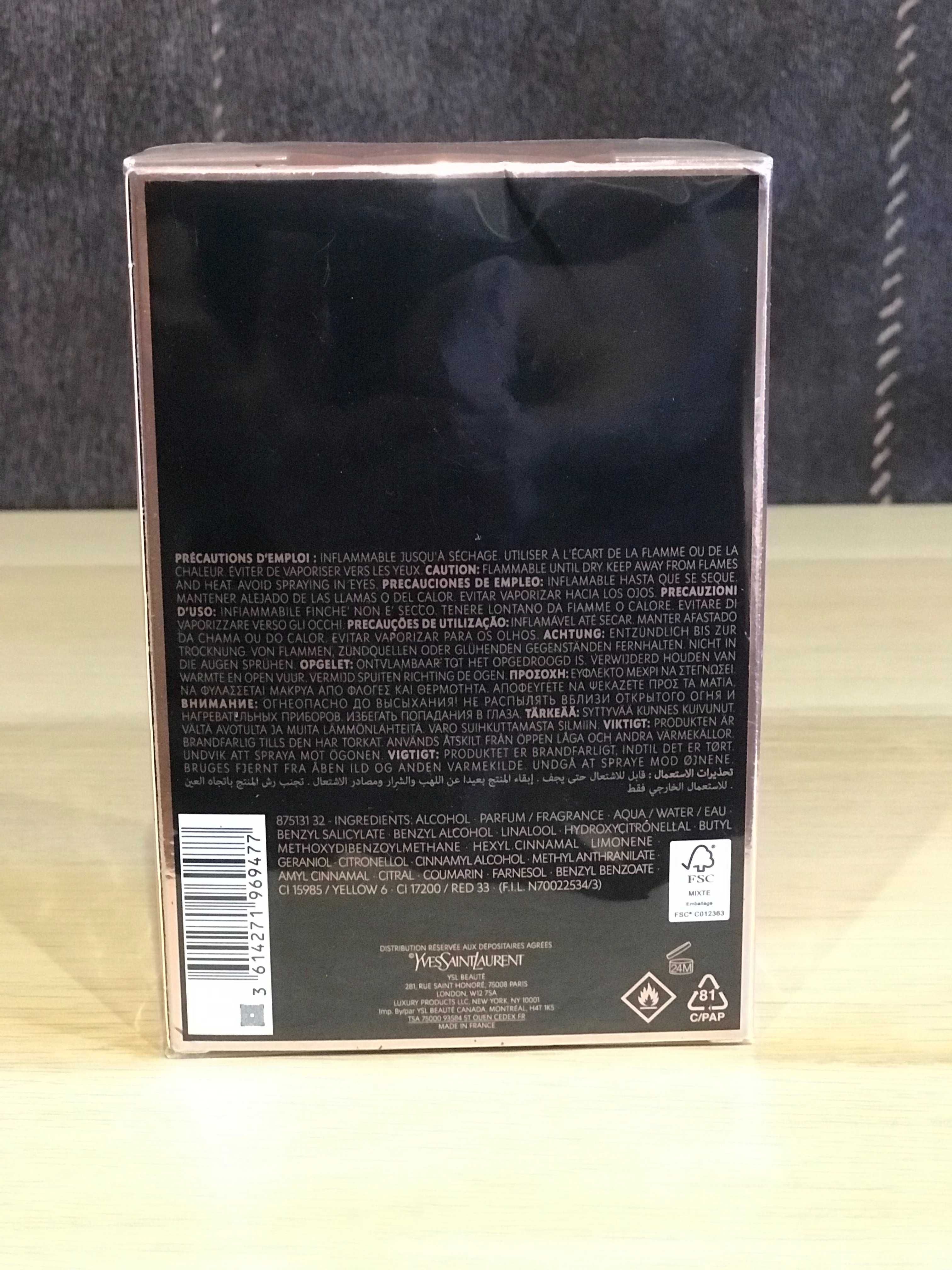 Парфум духи YSL Black Opium EDP150ml оригінал новий Yves Saint Laurent