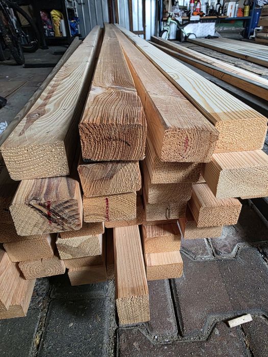 Wysokiej klasy łaty heblowane strugane 4x6 40x60mm 4m