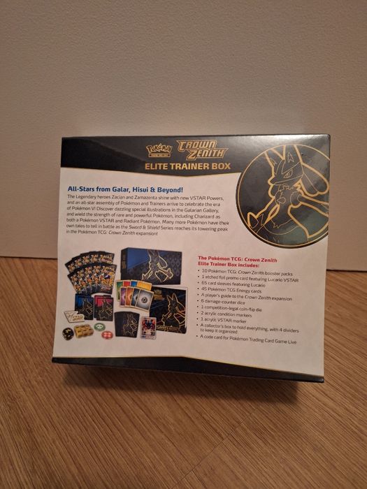 ETB Pokémon Crown Zenith