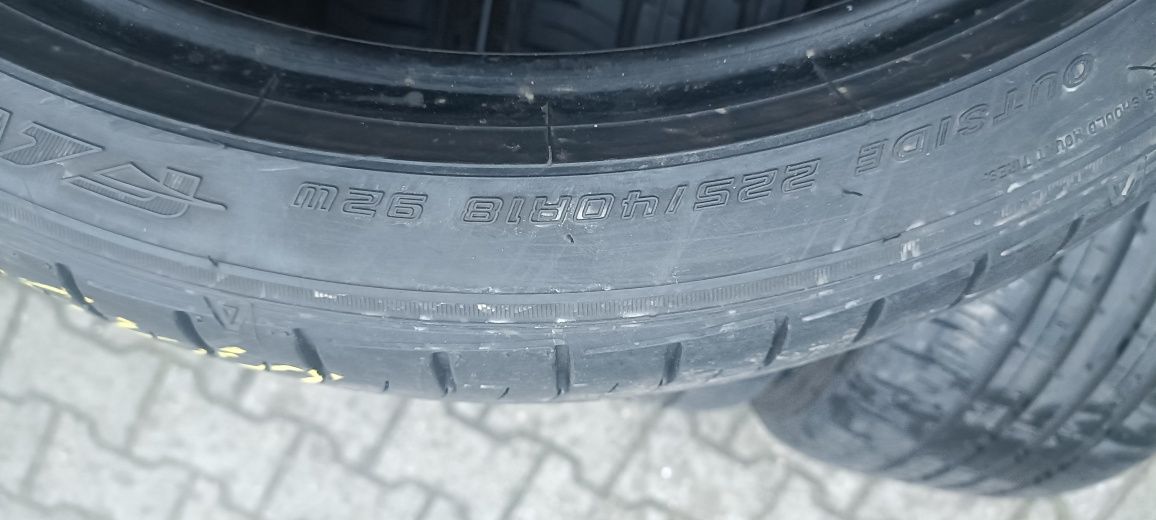 4x opony (nr.S1322) 225/40R18 92W Falken ZIEX ZE 914B