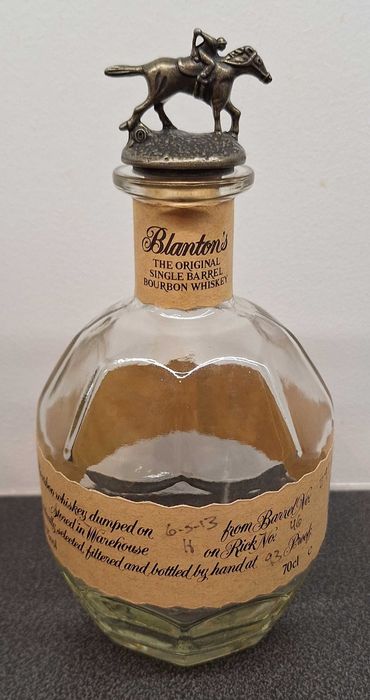 Blanton's Original Single Barrel Bourbon Whiskey - butelka korek " O "