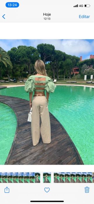 Vendo stock calcas 45 pecas, 24 top bordeaux, 21 top verde.