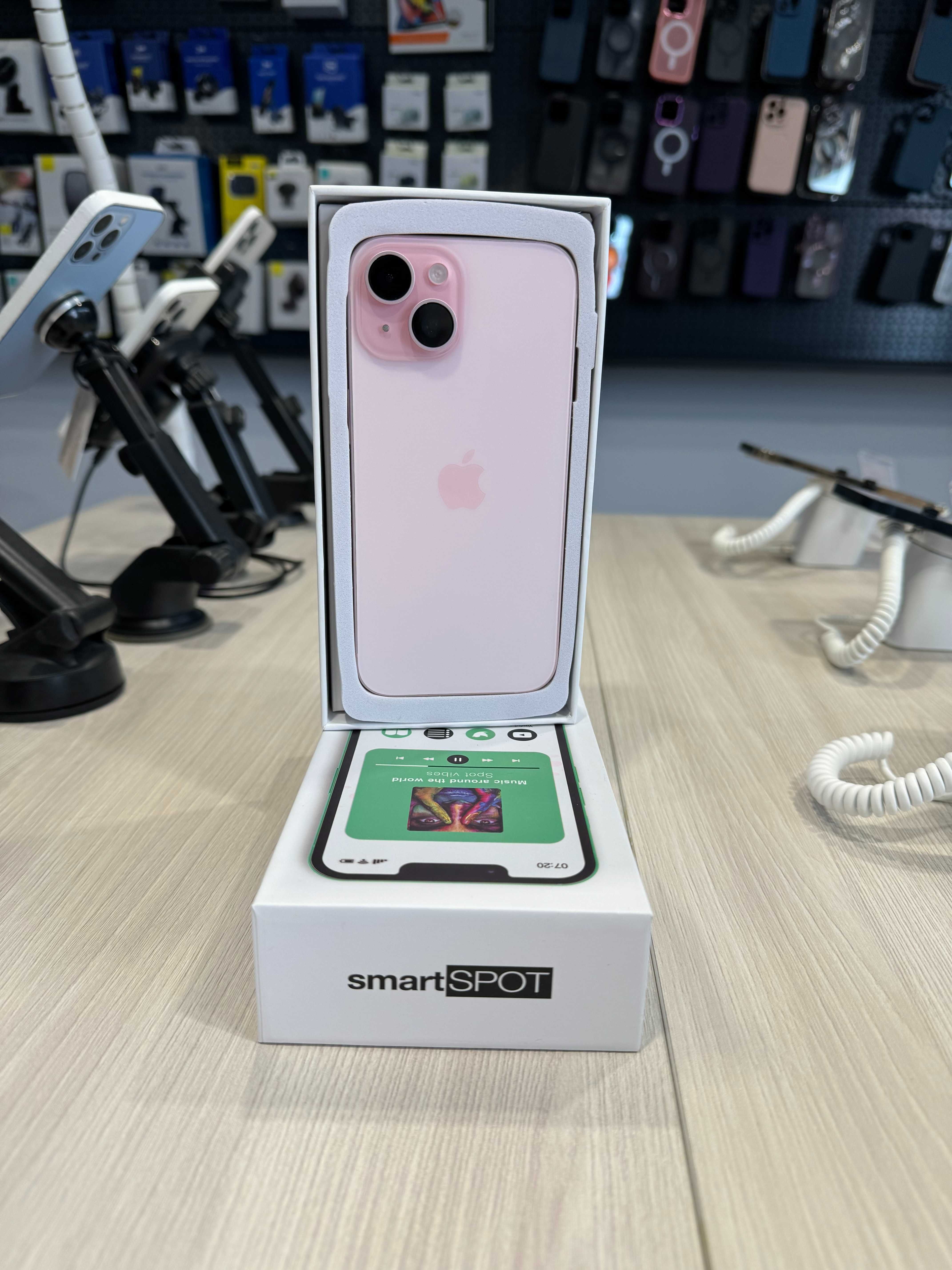 NOWOŚĆ! iPhone 15 128GB Pink/ Gwarancja 24msc/raty 0%