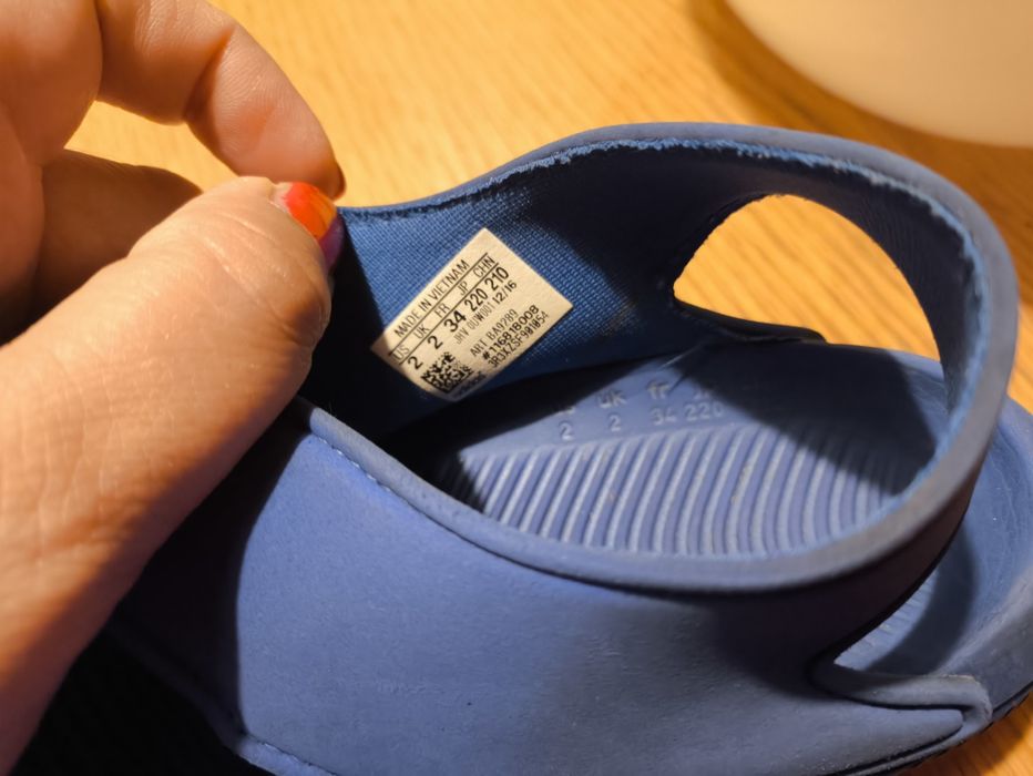 Sandały adidas rozmiar 34