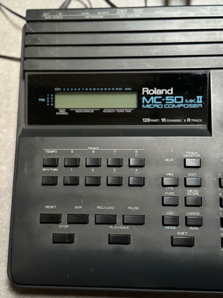 Sekwenser, Roland MC-50 mk2, micro composer