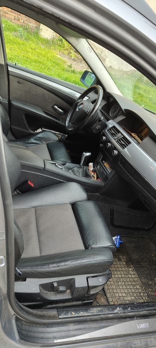 BMW E61 2.0 TDI  177 KM 2007  lift,tempomat,  Skóra, czujniki parkowan