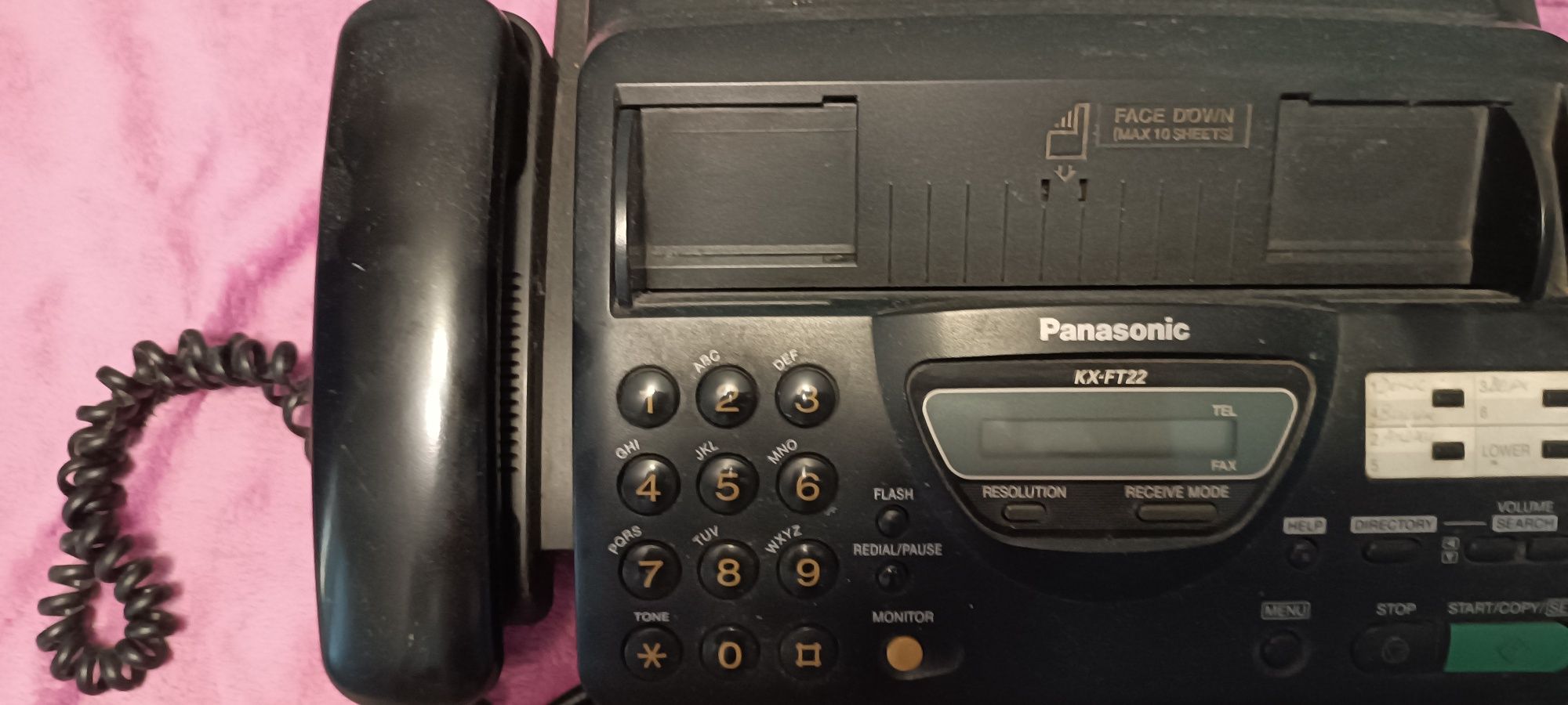 Телефон - факс Panasonic KX-FT22