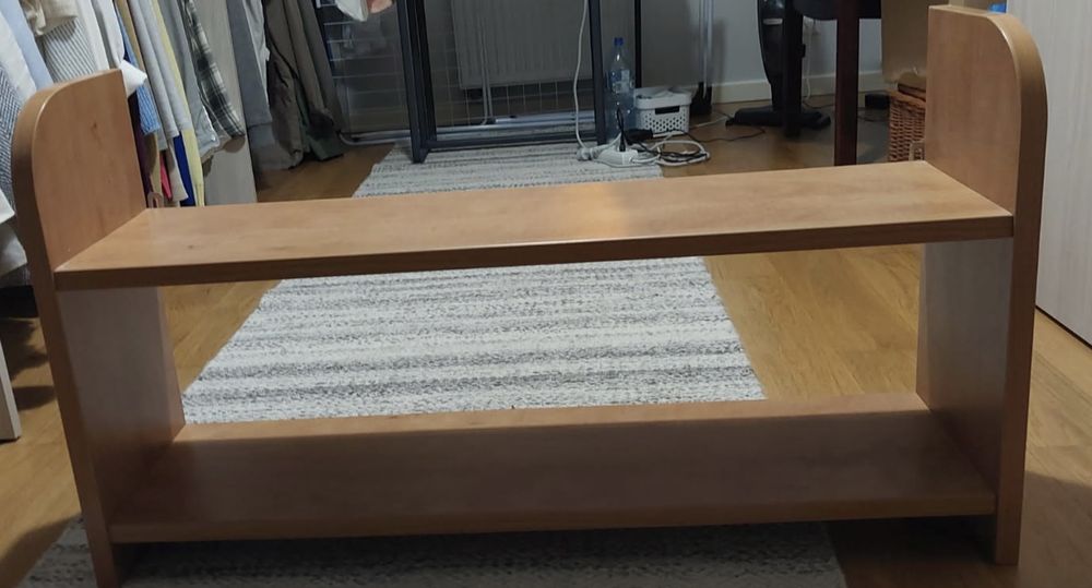 Półka na książki wisząca stojąca
