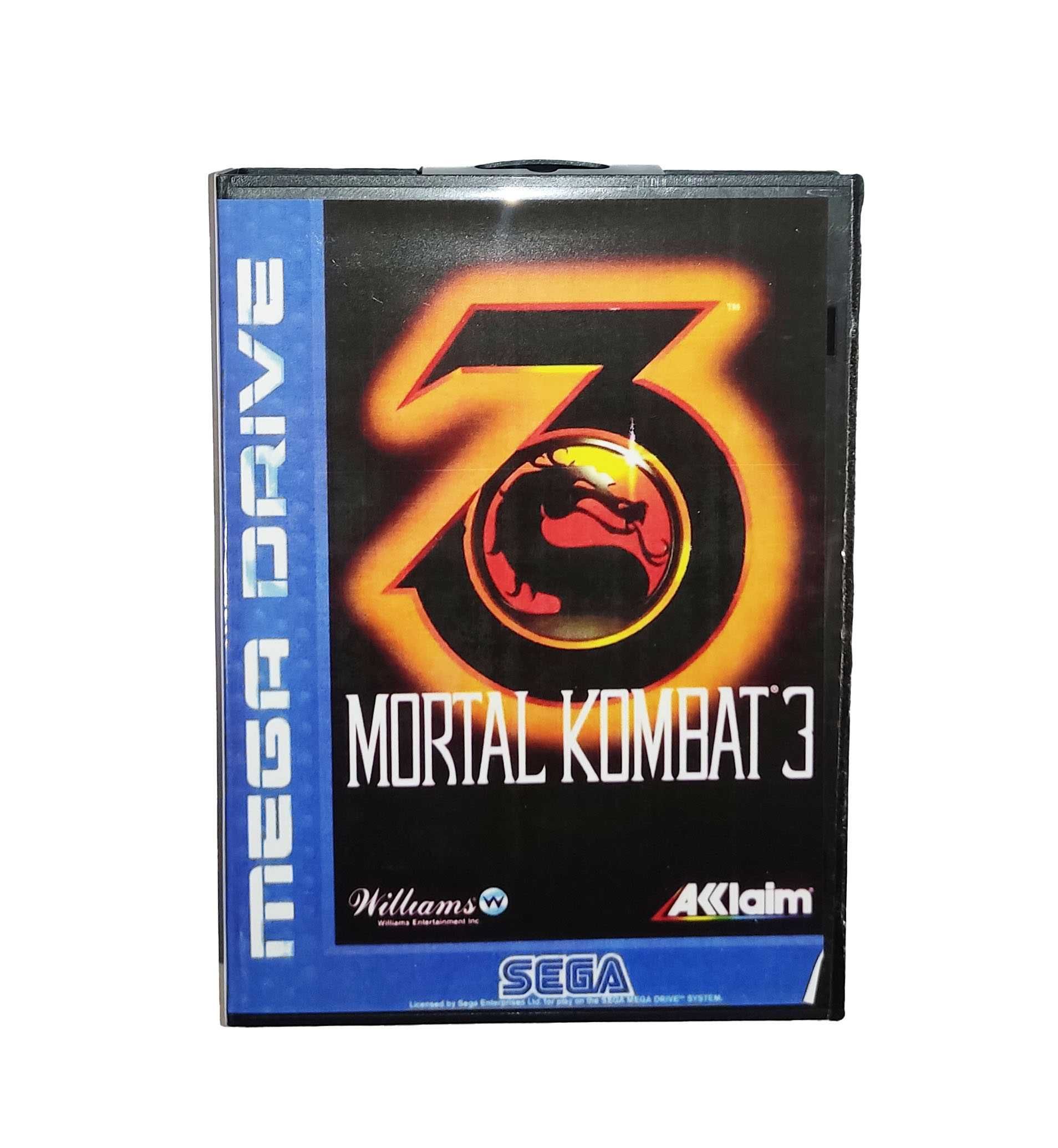 НАЛОЖКА! Картриджі Sega Mega Drive 2 - Мортал Комбат 3 у КОРОБЦІ!
