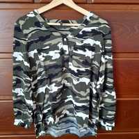 Blusa Tiffosi estampado militar