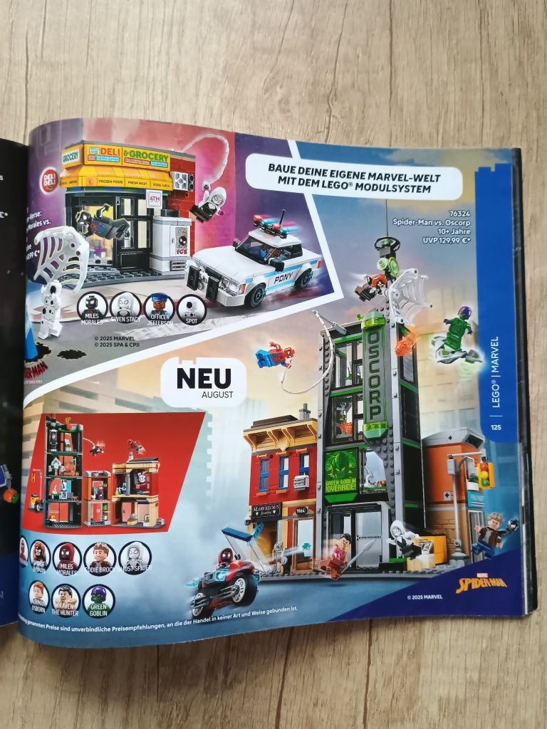 katalog LEGO lipiec - grudzień 2025 edycja niemiecka