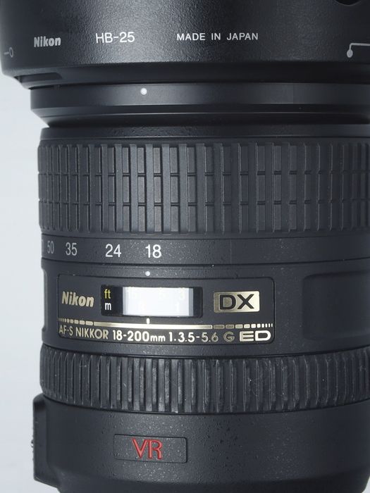 AF-S 18-200 3.5-5.6 VR SWM Nikkor DX Nikon F BEZ VR 23%VAT