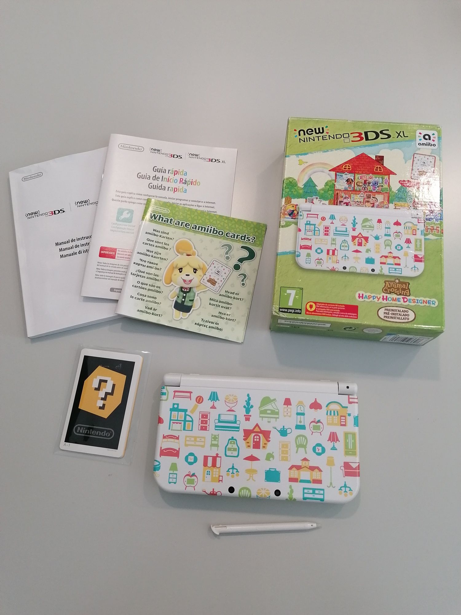 New 3DS XL Animal crossing CIB 64GB Homebrew