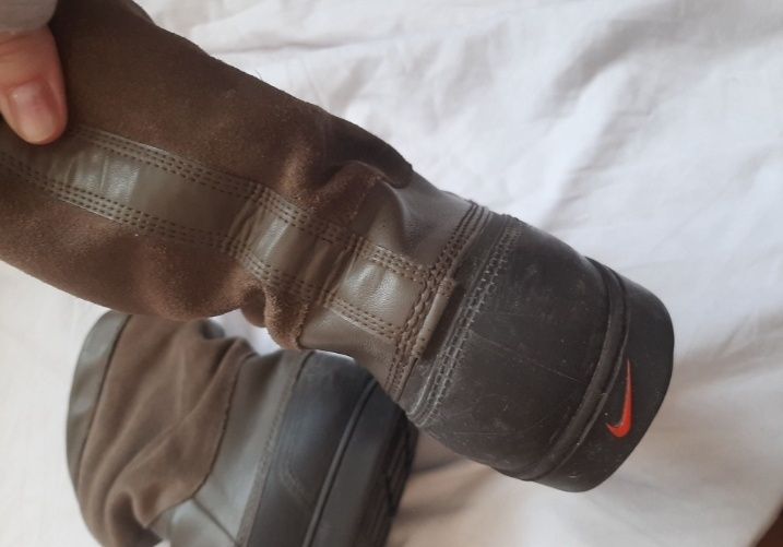 Ботинки Nike кожаные