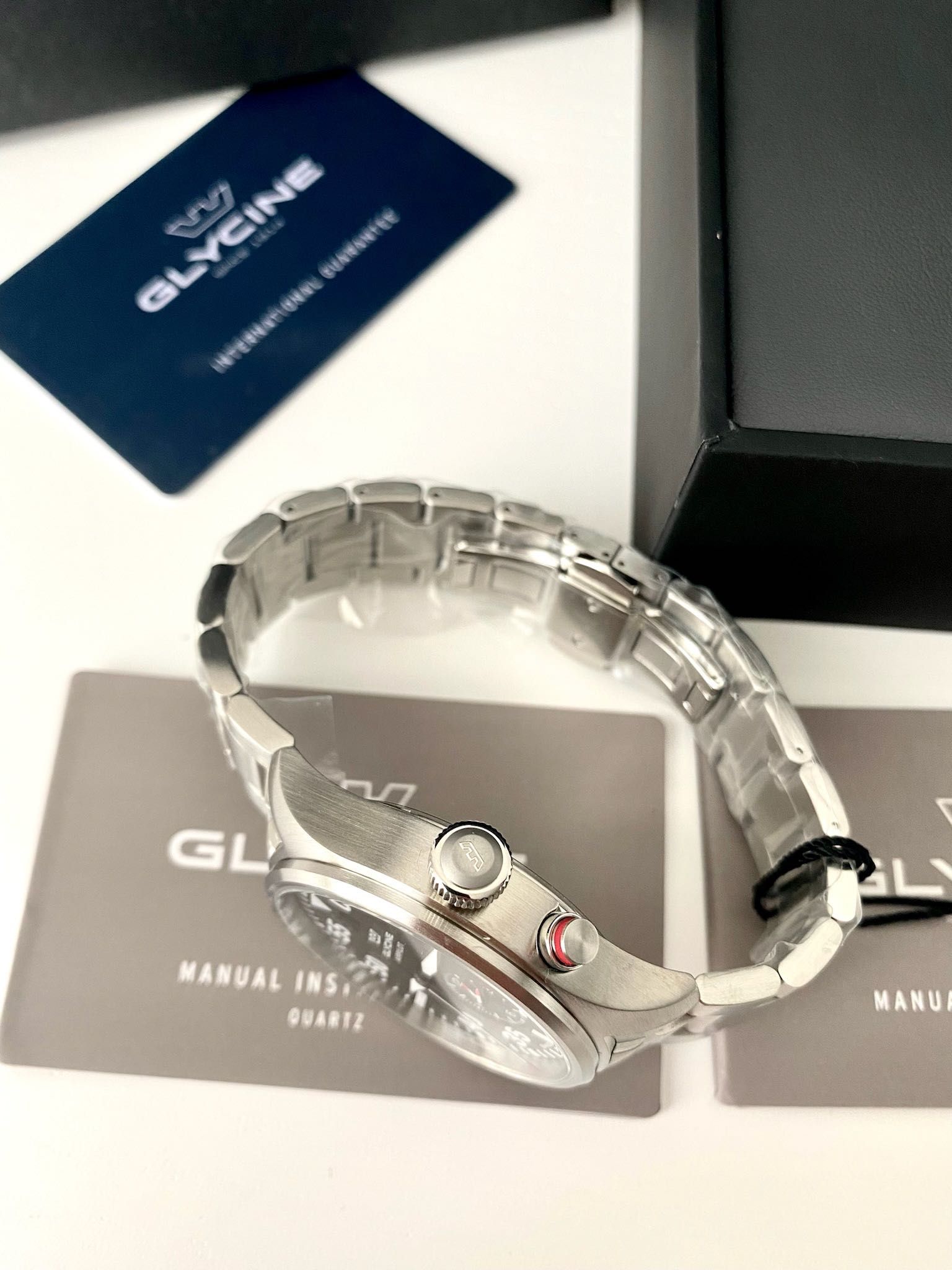 Glycine Мужские швейцарские часы хронограф Чоловічий годинник оригінал