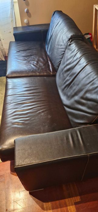 Sofá de Pele - 10 anos de uso!