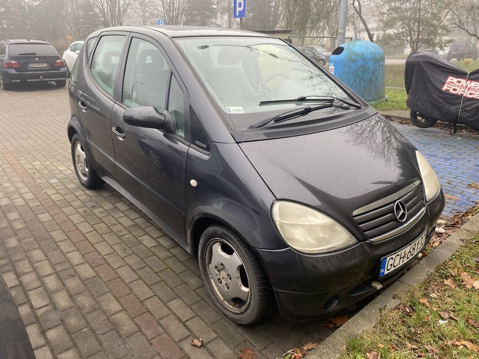 Mercedes klasa A Elegance 2001 r, jeździ, szarpie