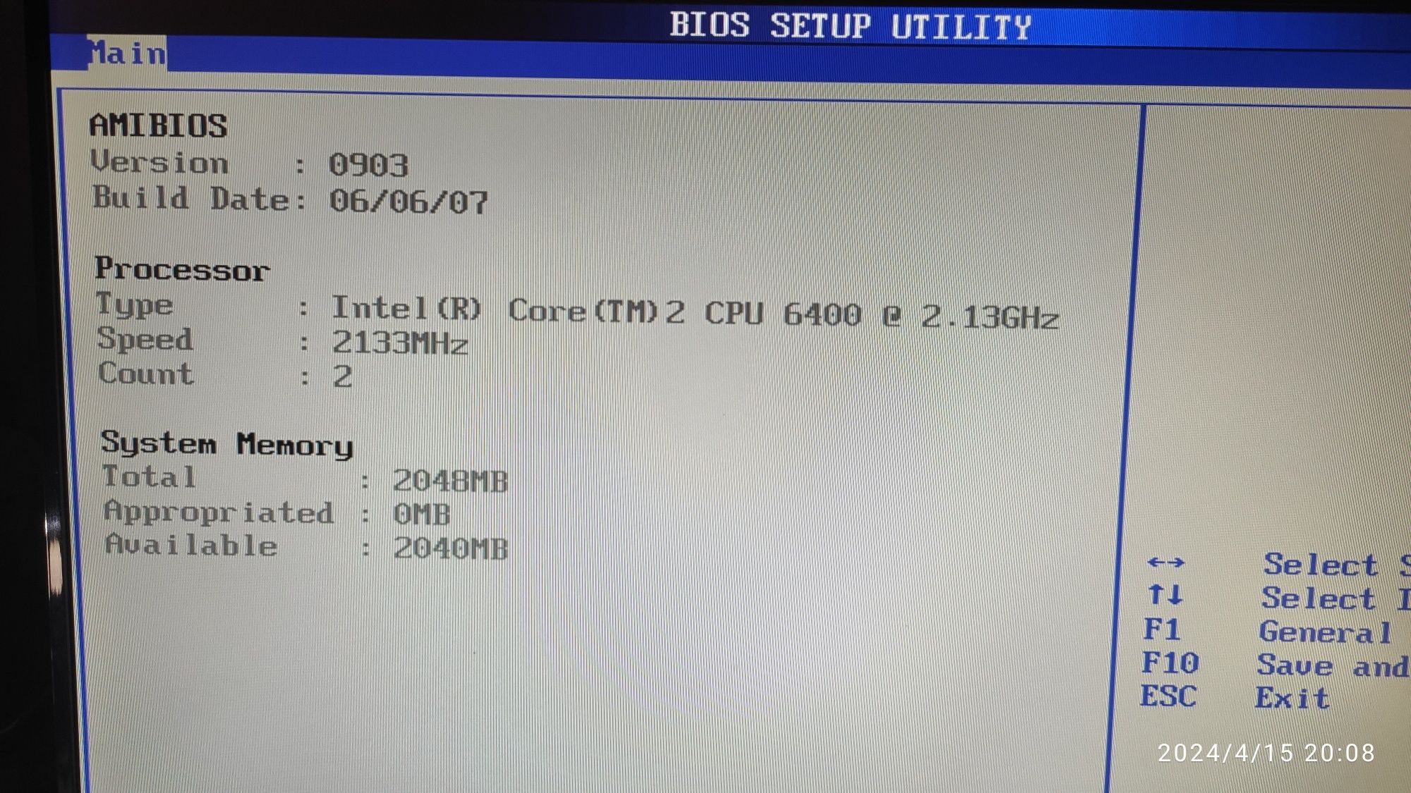 Комплект на Asus P5L, core2duo 6400, 2gb ram
