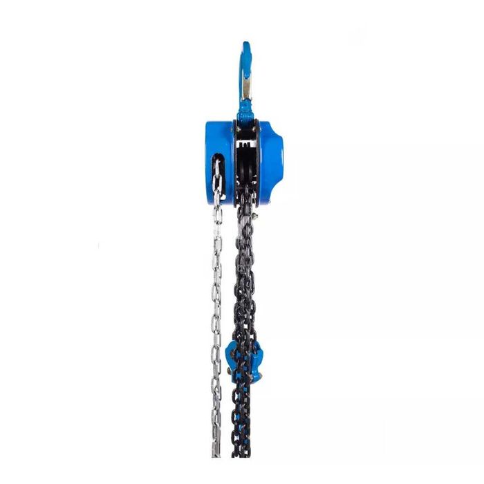 Лебёдка таль цепная TOR 3000 кг высота подъема 3 м блок цепной