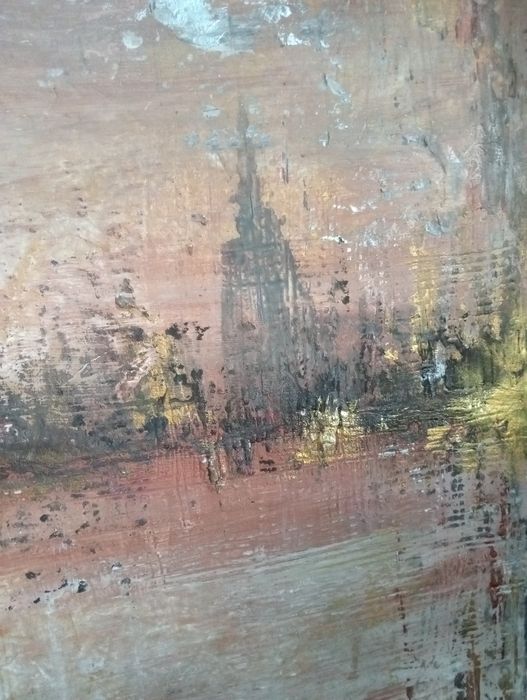 Obraz abstrakcyjny na płótnie