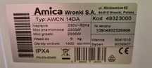 Części do Amica AWCN