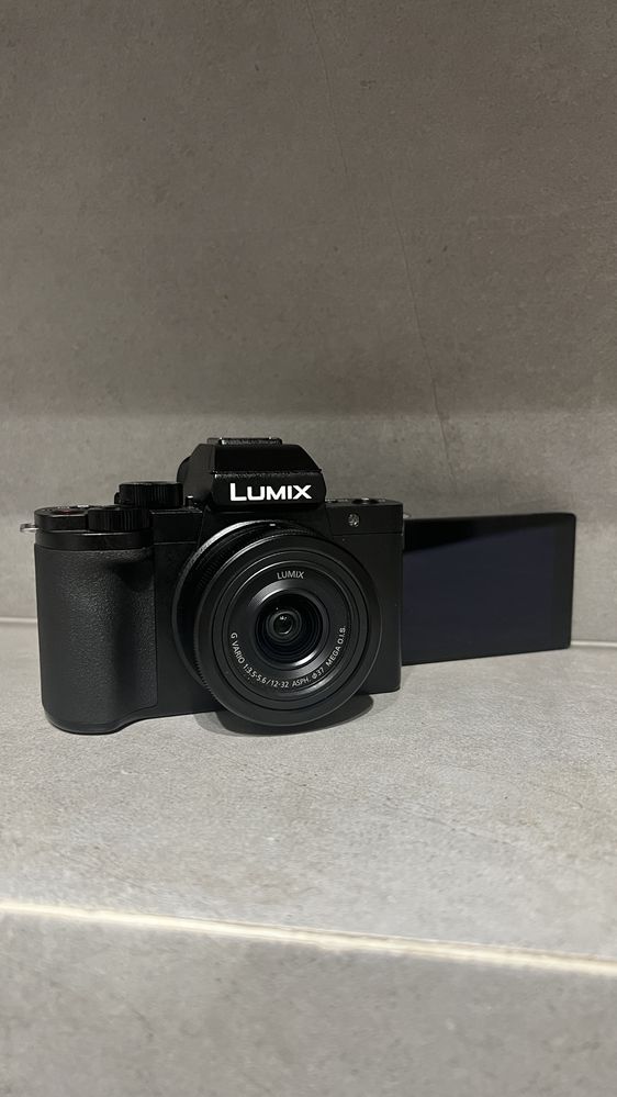 Aparat Lumix Panasonic DC-G100DVEGK+obiektyw+statyw