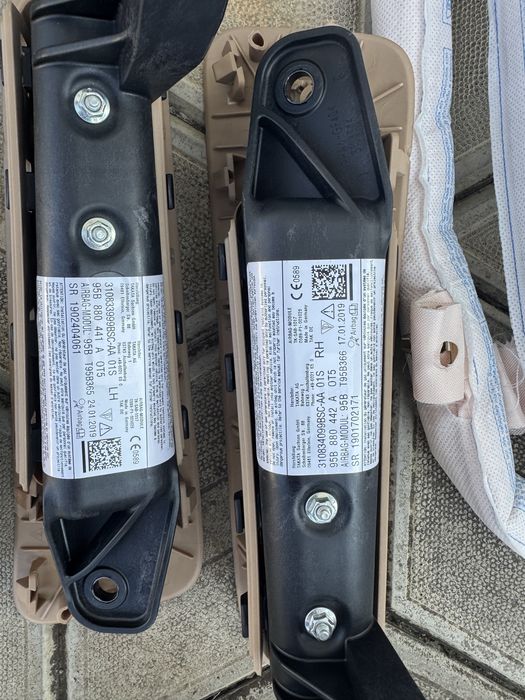 Комплект безпеки аирбаги Porsche Macan Gts 95b aibag руль ремни Порш