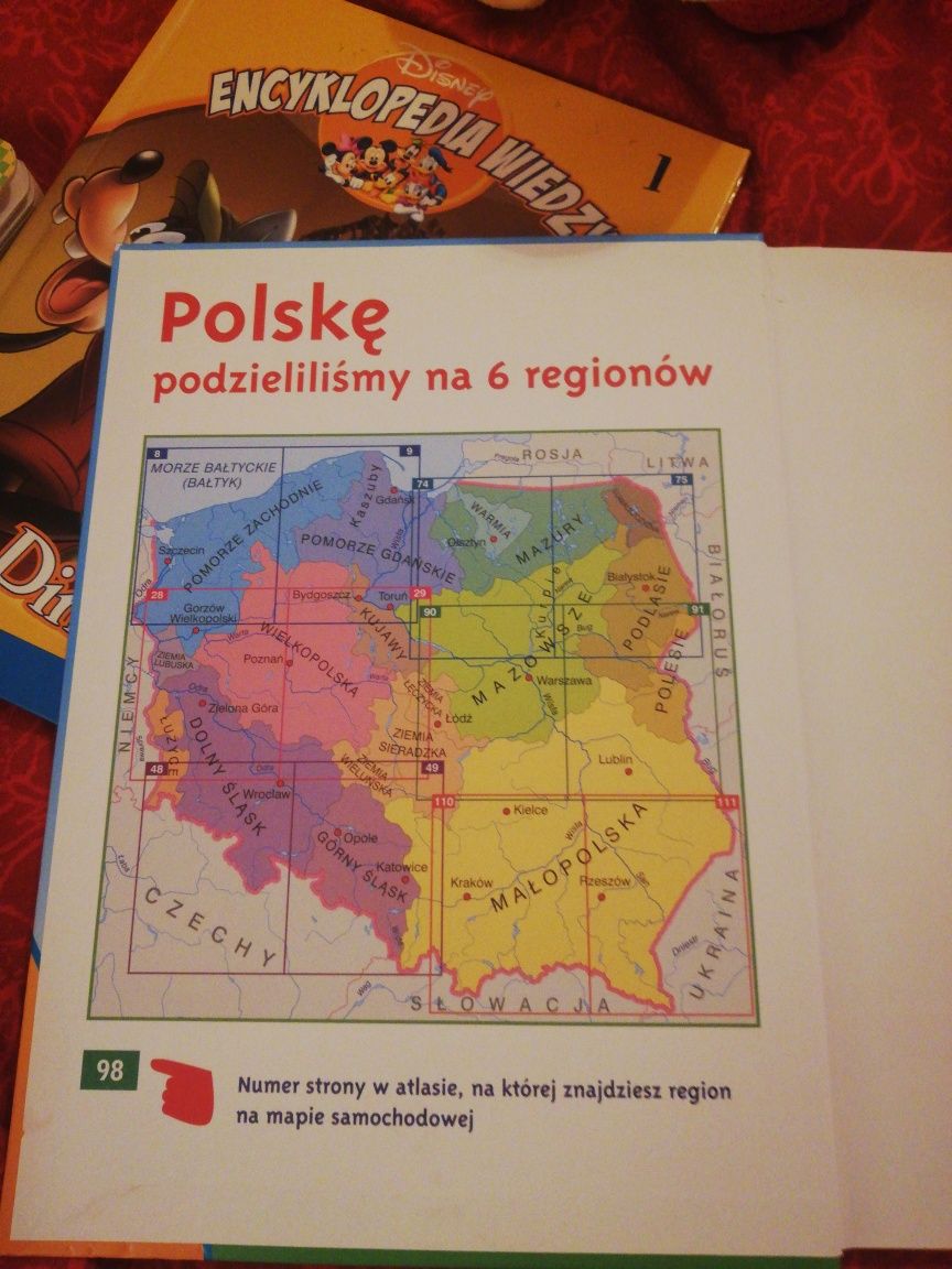 Książka dla dzieci Polska dla dzieci atlas samochodowy