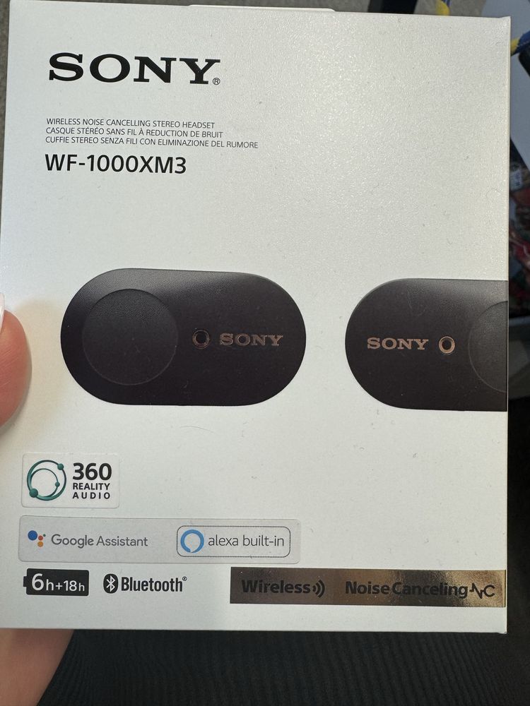 SONY WF-1000XM3 sluchawki bezprzewodowe