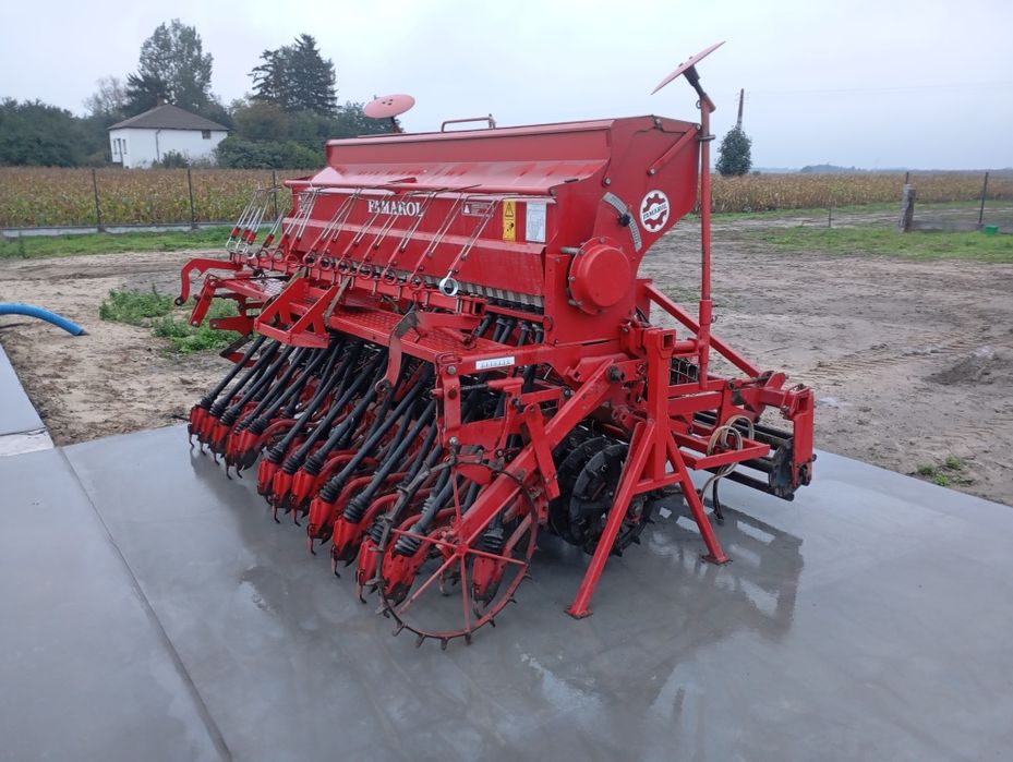 Agregat uprawo siewny Unia Famarol 3m nabudowany nie agro Masz Poznani