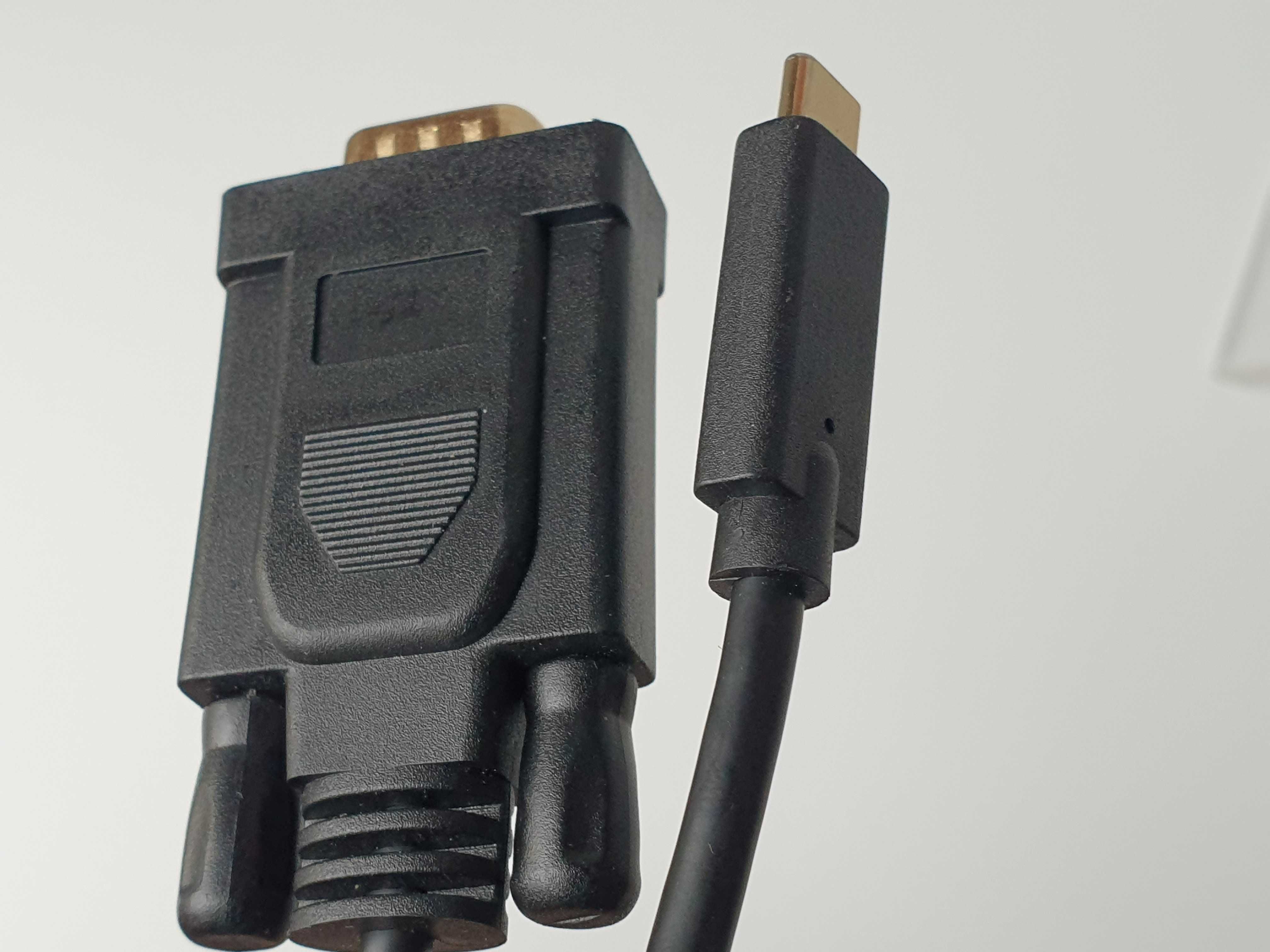 кабель USB type C to VGA  Thunderbolt 3/4 MacBook/Pro, iMac, Surface