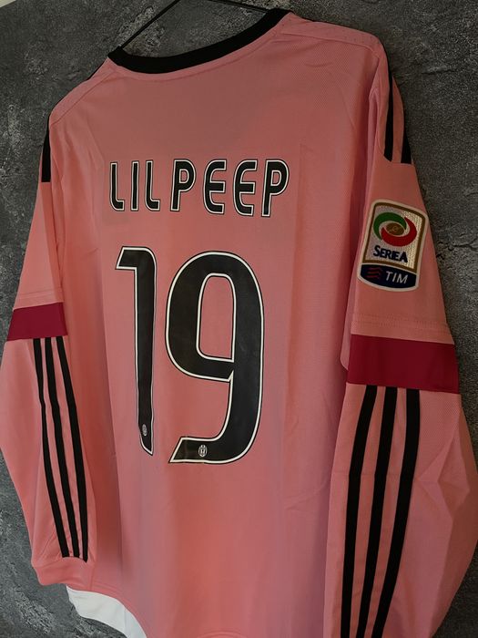 Футболка з довгим рукавом Ліл Піп Ювентус lil peep juvetus 19