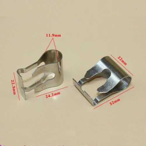 2x Clips de reparação limpa para brisas- Wiper Linkage Repair Clip