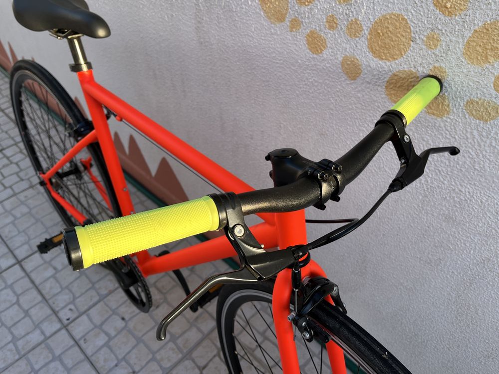 Bicicleta de Cidade Single Speed ELOPS 500 Decathlon + Oferta Bomba