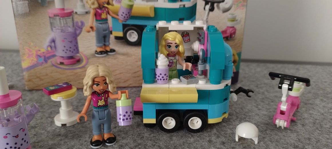Klocki LEGO friends Mobilny sklep z bubble tea