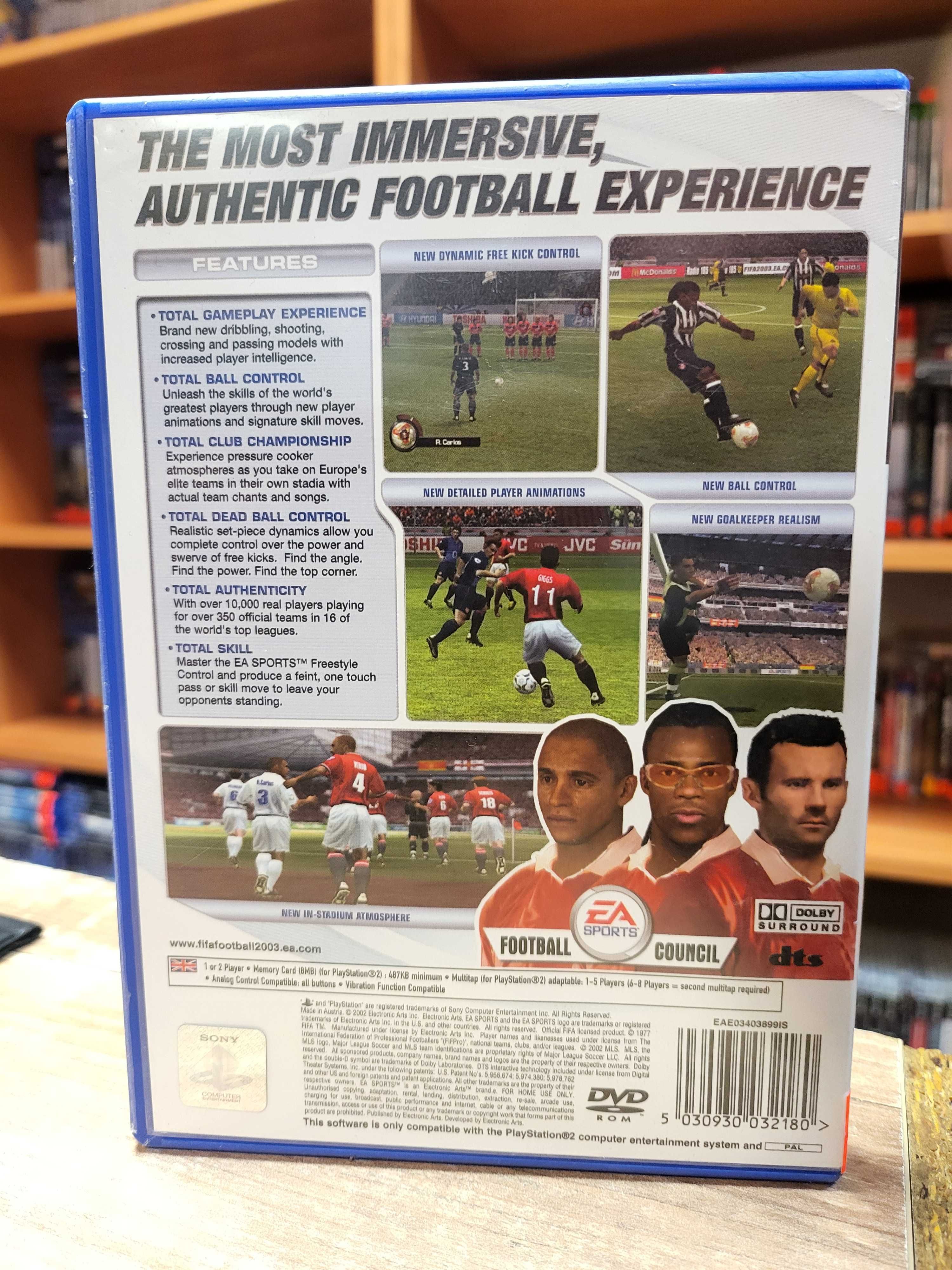FIFA FOOTBALL 2003 PS2 za Grosze Wymiana Skup SklepRetroWWA