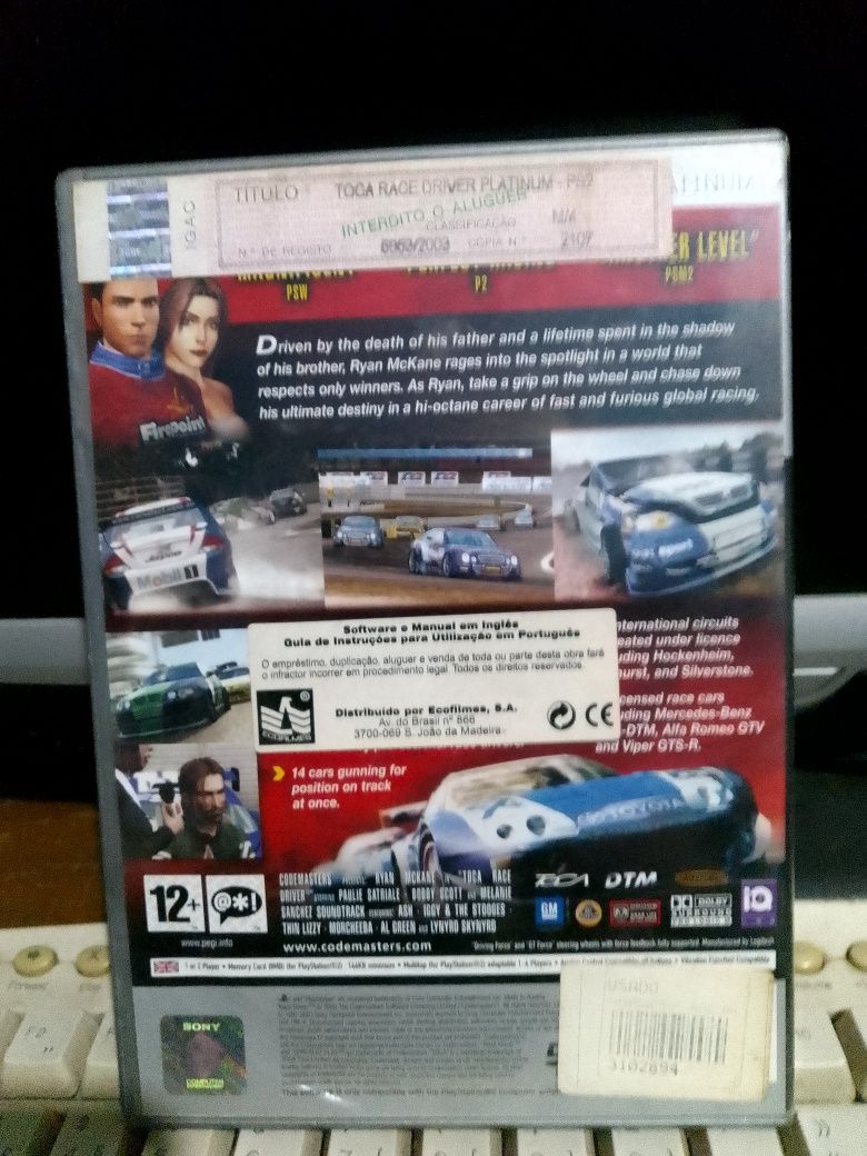 Jogo consola ps2